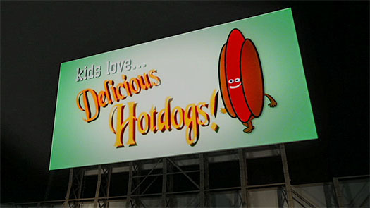 Kids love delicious hotdogs.