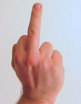 Gesture_raised_fist_with_middle_finger_lifted