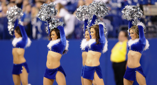 Just because I am a Colts cheerleader this week!!!