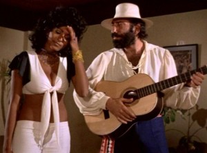 Pam Grier and Sid Haig