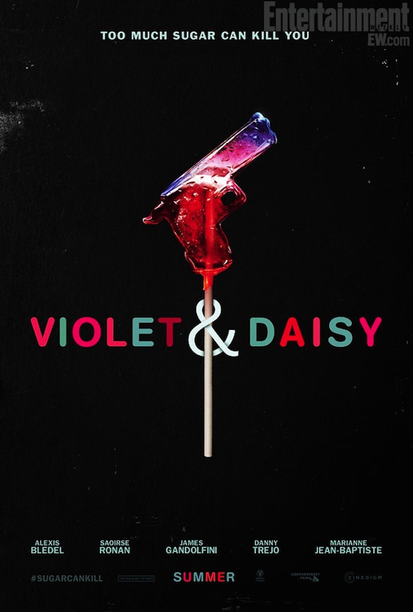 VIOLET-DAISY-POSTER