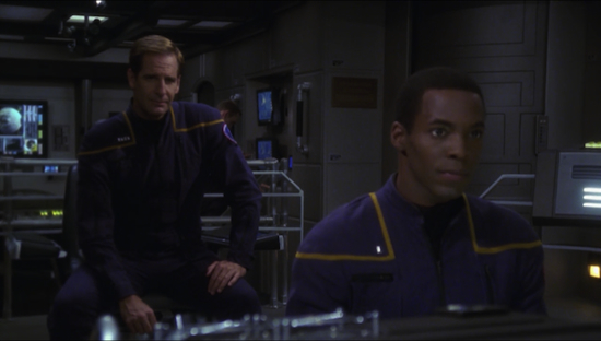 And by long time, I mean that Scott Bakula stares at the screen for about 90% of each episode.