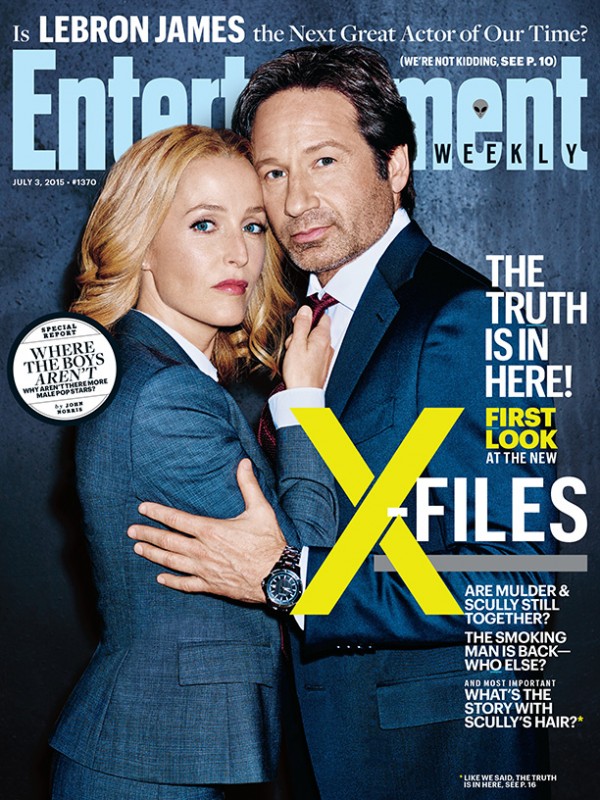 x-files ew cover