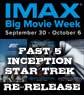 AMC & IMAX Are Doing A Greatest Hits: INCEPTION, FAST FIVE, And STAR TREK