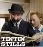 Look Closely At All These TINTIN Characters Looking Closely At Stuff