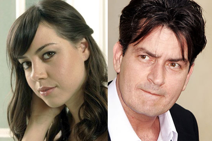 Aubrey Plaza Joins Charlie Sheen's BEAVER Picture