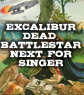 Singer Rides Out Of Camelot, Frees Up Time To Board BATTLESTAR GALACTICA