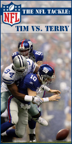 The NFL Tackle: Tim vs. Terry – Week 9