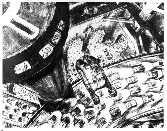 Your Chance To Read An OOP Book Of BLADE RUNNER Concept Art