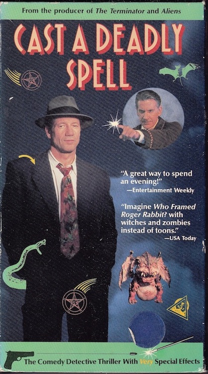 COLLECTING VHS: Cast a Deadly Spell (1991)