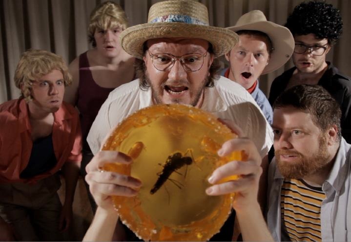 From The ALIENS ON ICE! Crew Comes JURASSIC FARCE, A Nationwide Tour