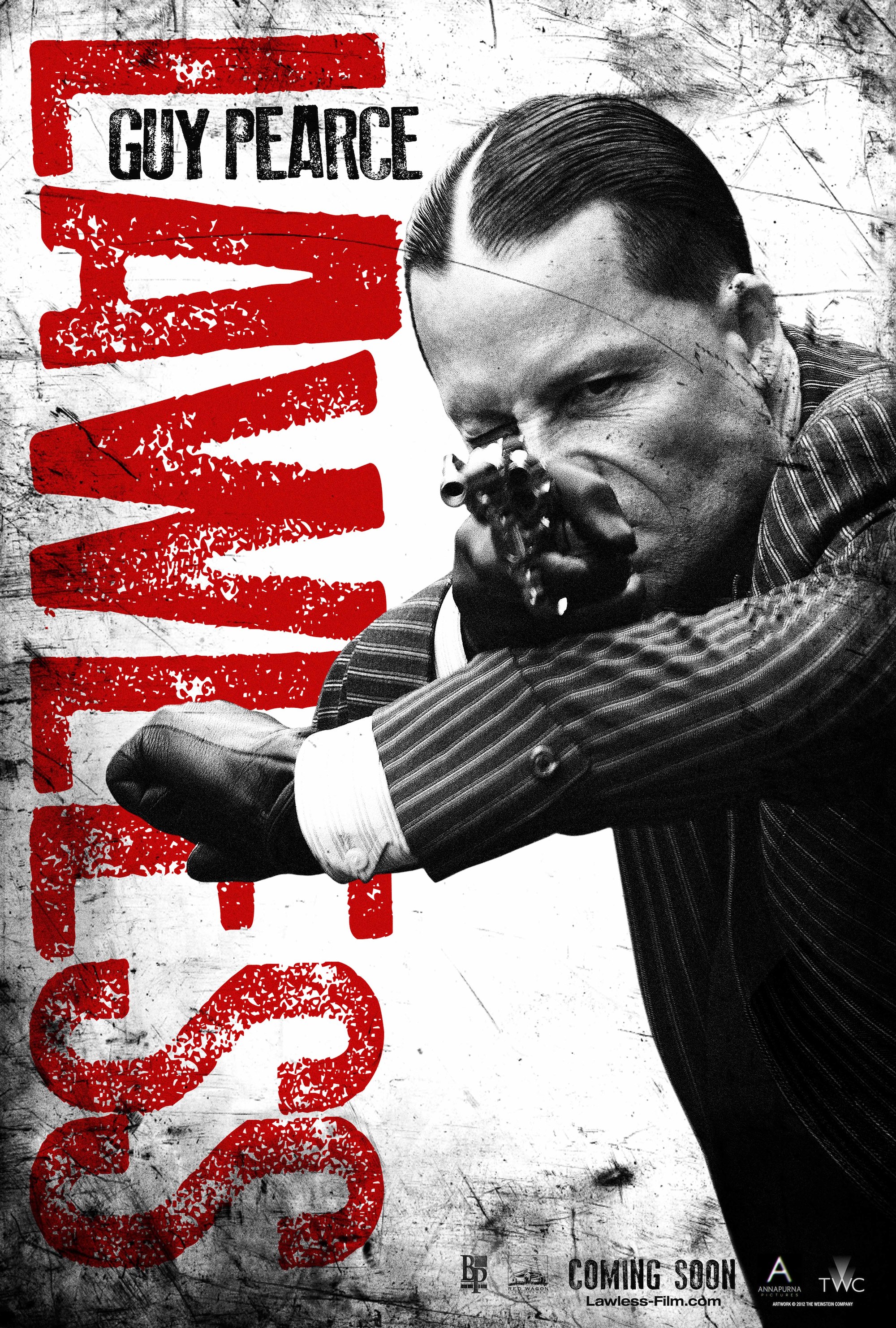 LAWLESS Character Posters Promise Prohibition-Era SIN CITY + 2 New Clips