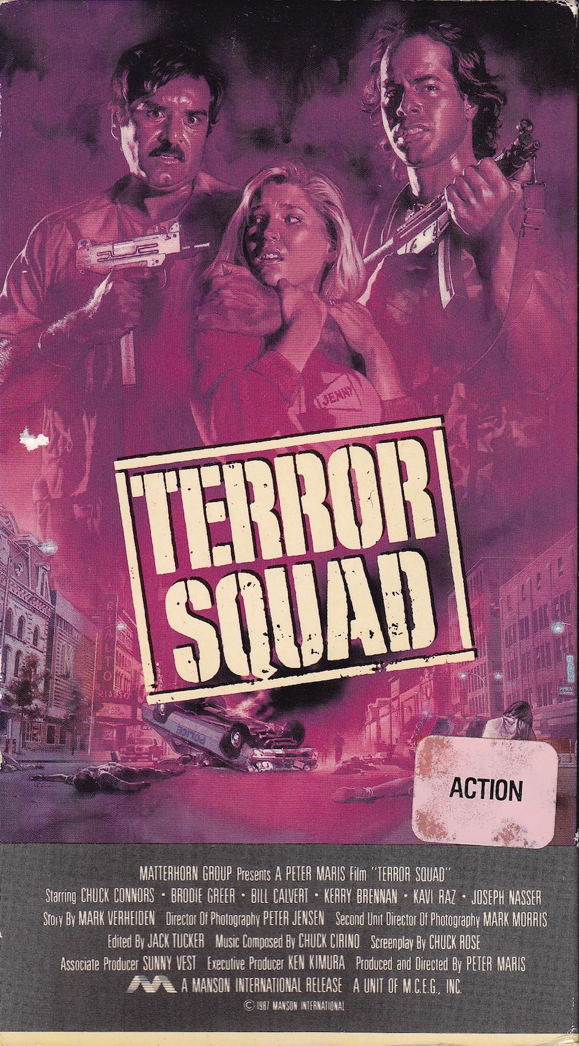 COLLECTING VHS: Terror Squad (1988)