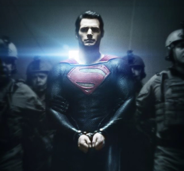 This New MAN OF STEEL One-Sheet is Under Arrest