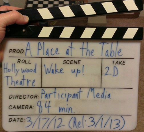 Movie Curiosities: A Place at the Table