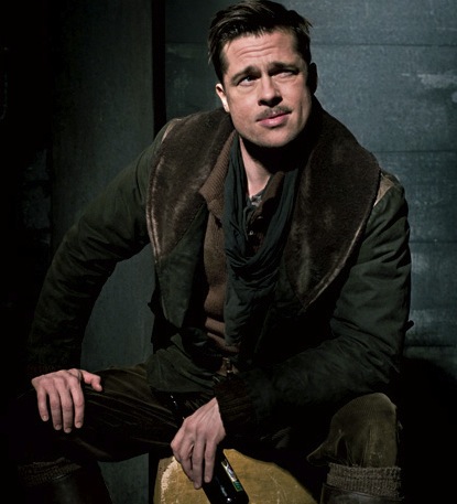 Brad Pitt Sick Of World War Z, Stomps Back To World War II