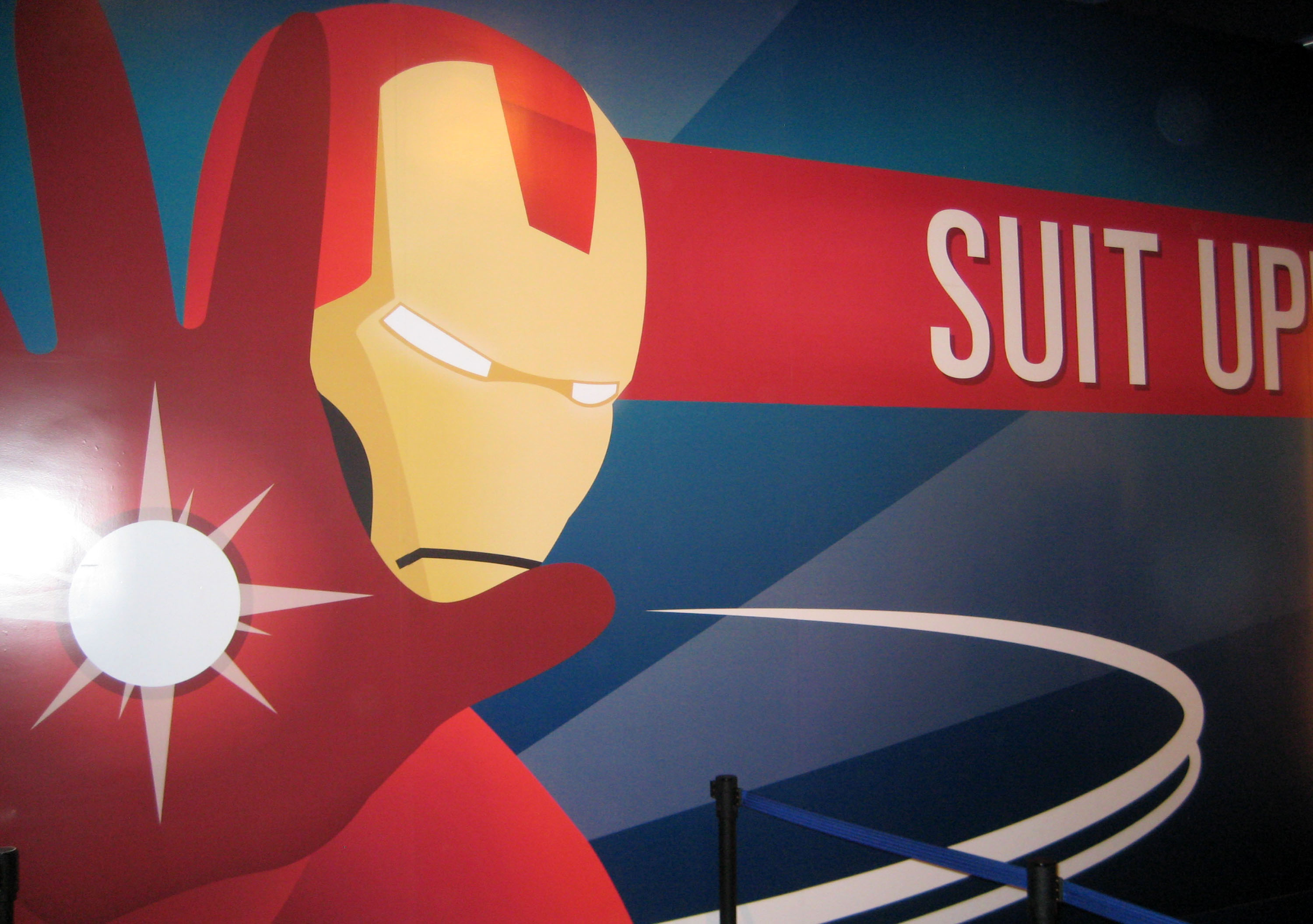 Check Out The New IRON MAN 3 Stark Industries Exhibit At Disneyland!
