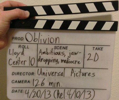 Movie Curiosities: Oblivion