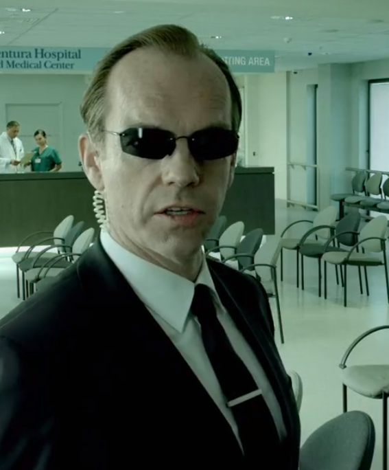 See Hugo Weaving Reprise His Agent Smith Role From THE MATRIX!