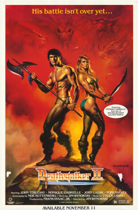 MOVIE OF THE DAY: DEATHSTALKER II: DUEL OF THE TITANS (1987)