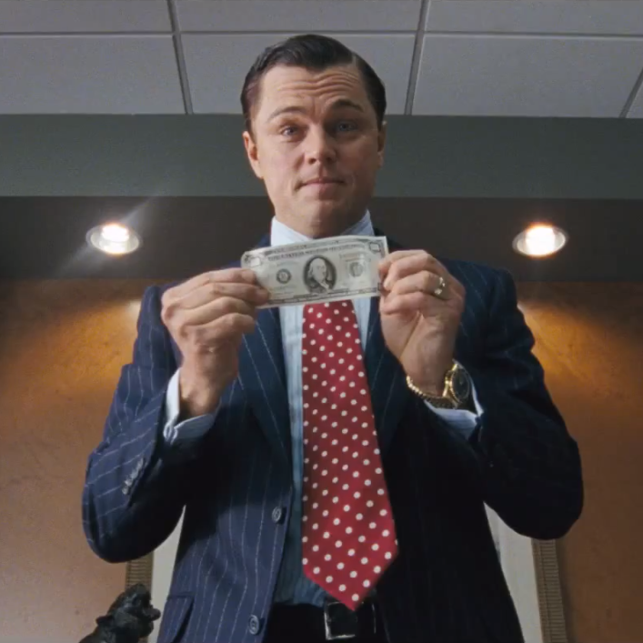 The Wolf of Wall Street gets better and better looking!