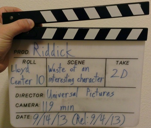 Movie Curiosities: Riddick