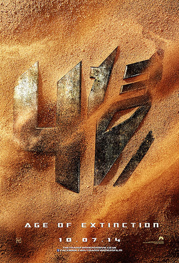TRANSFORMERS 4 Reveals Title, Dusty Teaser Poster