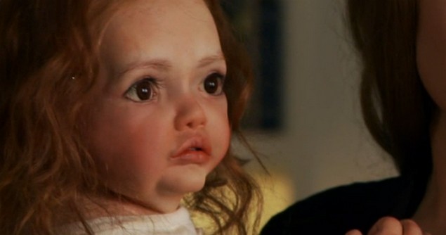 And the award for creepiest baby goes to…