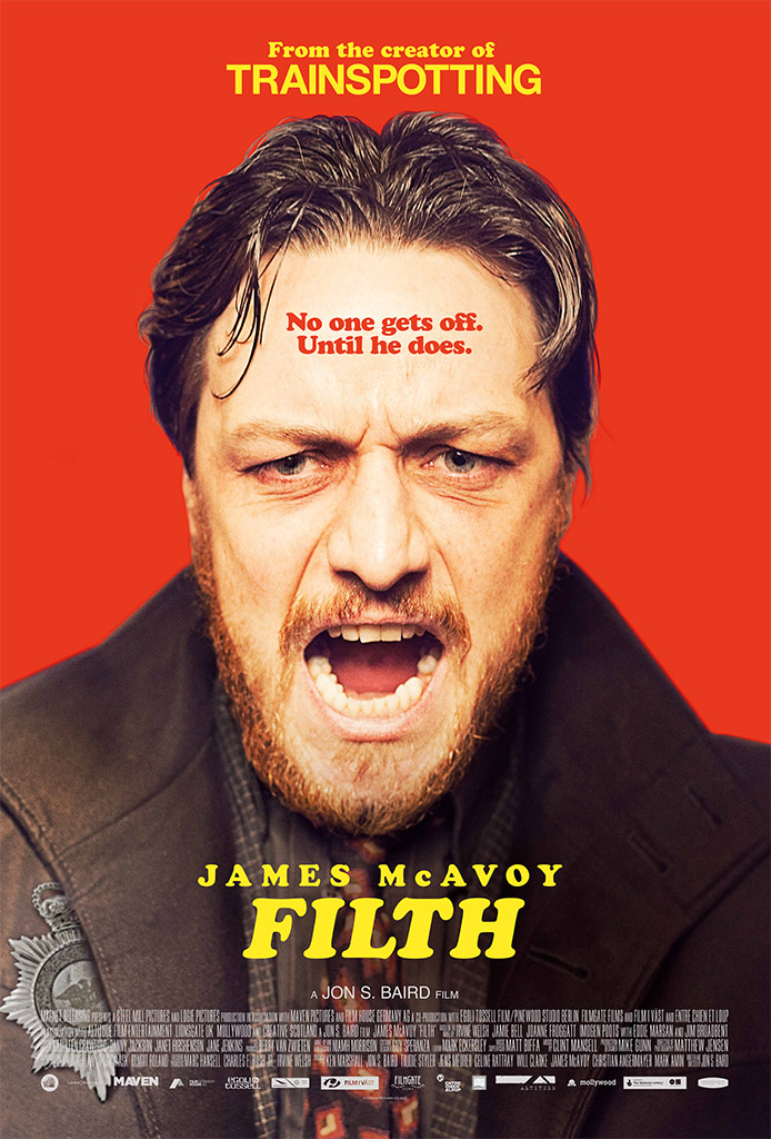 The Red Band Trailer for Filth is filthy good