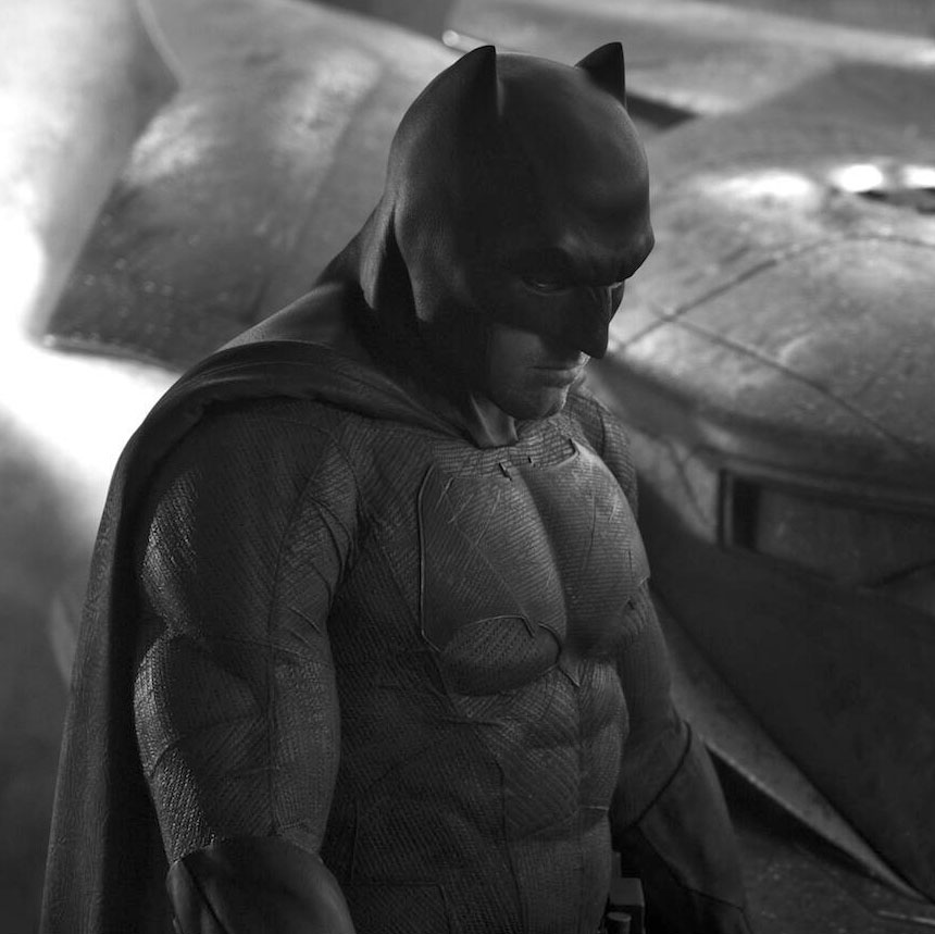 Well, here's that new Batmobile. Oh, and Batman.