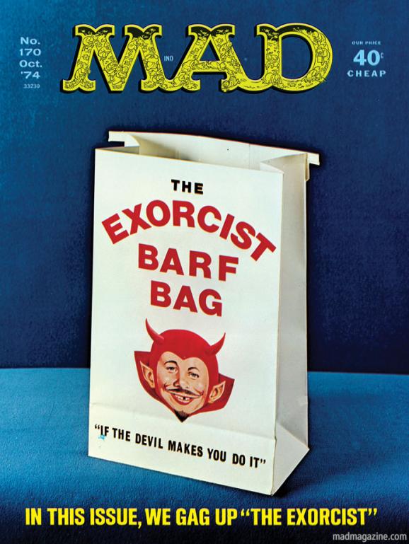 Great Barf Bags In Horror History!