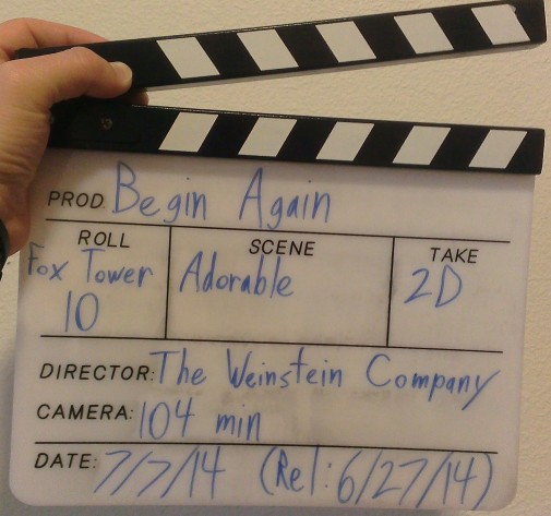Movie Curiosities: Begin Again