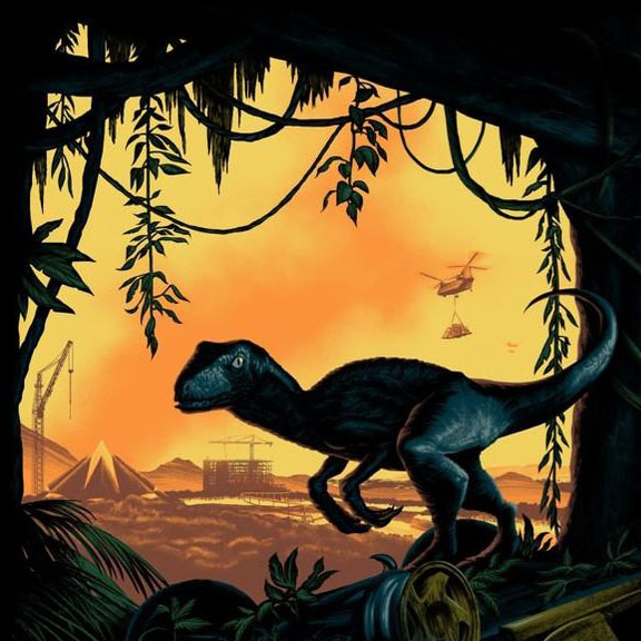 This Jurassic World Poster will Blow Your Mind and Literally Ruin Your Childhood