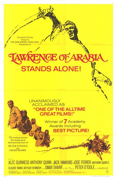 The 100 Best Movies Ever – Lawrence of Arabia (#25)