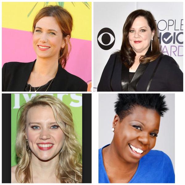 And your new Ghostbusters are…