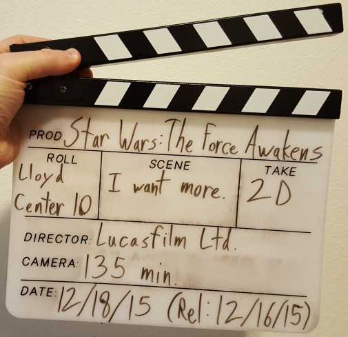 Movie Curiosities – Star Wars: The Force Awakens