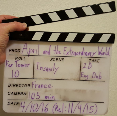Movie Curiosities: April and the Extraordinary World