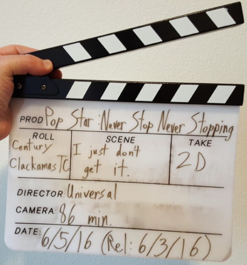 Movie Curiosities – Pop Star: Never Stop Never Stopping