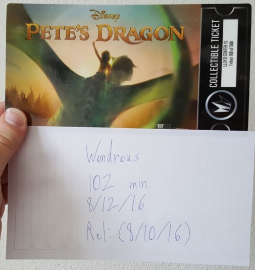Movie Curiosities: Pete's Dragon (2016)