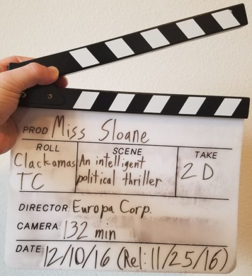 Movie Curiosities: Miss Sloane